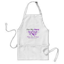 Epilepsy Tribal Ribbon Hero Aprons