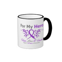 Epilepsy Tribal Ribbon Hero Coffee Mug