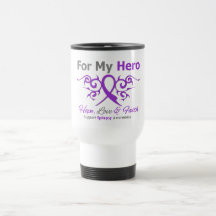 Epilepsy Tribal Ribbon Hero Coffee Mug