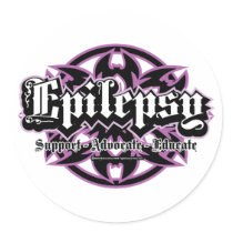 Epilepsy Tribal Stickers