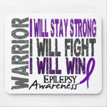 Epilepsy Warrior Mouse Pad