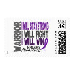 Epilepsy Warrior Postage Stamps