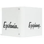 Epiphany. Epifanía. Binder