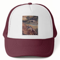 Epiphany Triptych Central Panel: Adoration Of The Trucker Hat