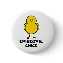Episcopal Chick buttons by chicktshirts8 Episcopal Chick buttons