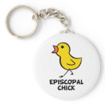 Episcopal Chick Keychain