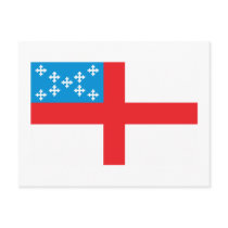 Episcopal Flag postcards by FlagTshirts Episcopal Flag postcards