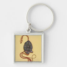Episcopal seal belonging to Anthony Beck Key Chain