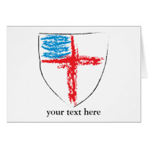 Episcopal Shield Notecard