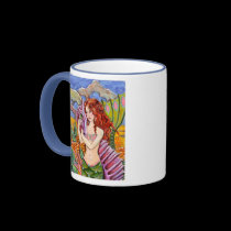 Epona,Sea Horse Goddess Mug by lynndart Epona,Sea Horse Goddess Mug