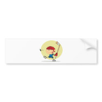 eps_Hockey-kid-2 bumper stickers by doonidesigns eps_Hockey-kid-2 bumper stickers