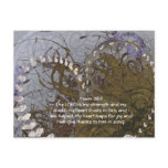 EPsalm 28:7-The LORD is my strength and my shield postcards