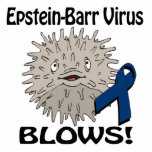 Epstein-Barr Virus Blows Awareness Design Photo Cutout