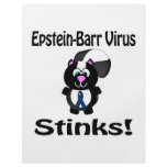 Epstein-Barr Virus Stinks Skunk Awareness Design flyers