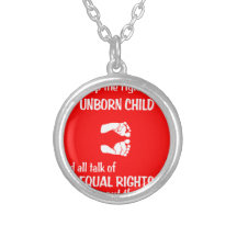 Equal Baby Feet Necklaces
