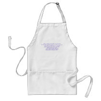 Equal law must protect.... apron