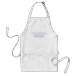 Equal law must protect.... apron