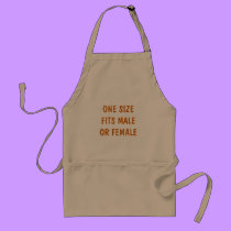 Equal Opportunity - a no-excuses apron aprons