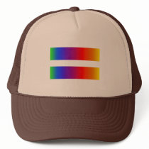 Equal Rainbow Trucker Hat