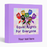 Equal Rights 3 Ring Binder