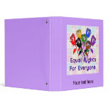 Equal Rights 3 Ring Binders