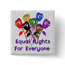 Equal Rights Buttons