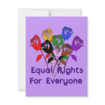 Equal Rights Custom Announcement