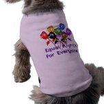 Equal Rights Dog Tshirt
