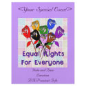Equal Rights flyers by orsobear Equal Rights flyers