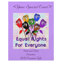 Equal Rights flyers by orsobear Equal Rights flyers