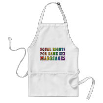Equal Rights for Same Sex Marriages aprons