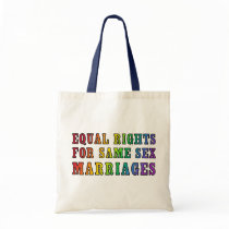 Equal Rights for Same Sex Marriages bags