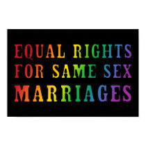 Equal Rights for Same Sex Marriages posters by rainbowthree Equal Rights for Same Sex Marriages posters