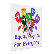 Equal Rights Gallery Wrap Canvas