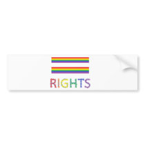 Equal RIghts Gay Rights bumper sticker