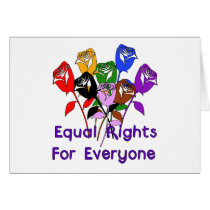 Equal Rights Greeting Card