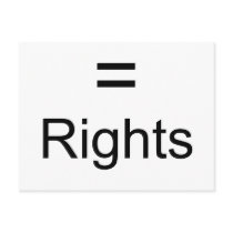 Equal Rights postcards by Ladiebug Equal Rights postcards