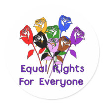 Equal Rights Sticker