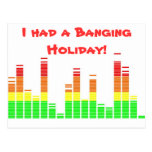 Equaliser Postcard white