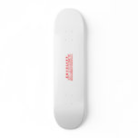 Equality, Alabama Skate Deck