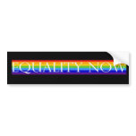 Equality Bumper Sticker bumper stickers