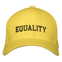 EQUALITY embroidered hats by mike3488 EQUALITY embroidered hats