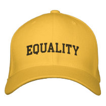 EQUALITY embroidered hats by mike3488 EQUALITY embroidered hats