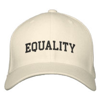 EQUALITY embroidered hats by mike3488 EQUALITY embroidered hats