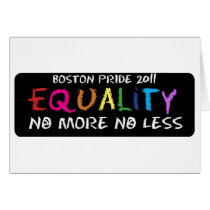 Equality Greeting cards