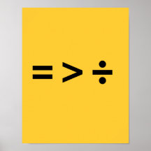 EQUALITY IS GREATER THAN DI POSTERS