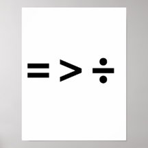 EQUALITY IS GREATER THAN DI PRINT
