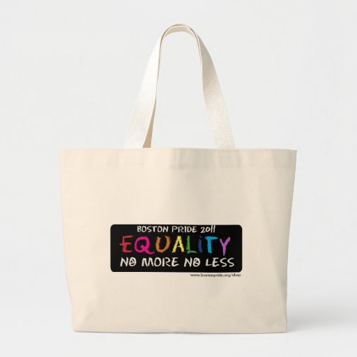 Equality Jumbo Canvas Bags