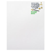 Equality Personalized Letterhead