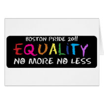 Equality Notecard cards